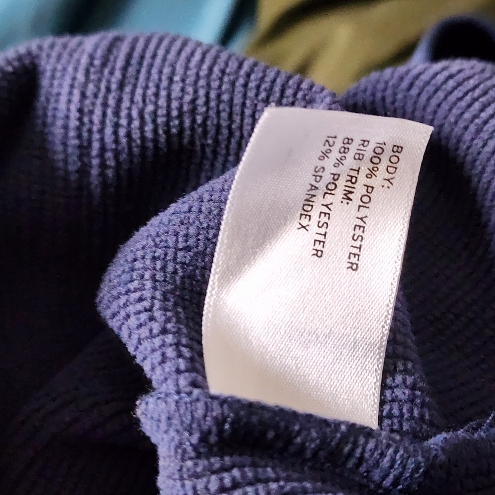 Duluth Trading Co Navy Logo Pullover Overalls - Picture 5 of 5
